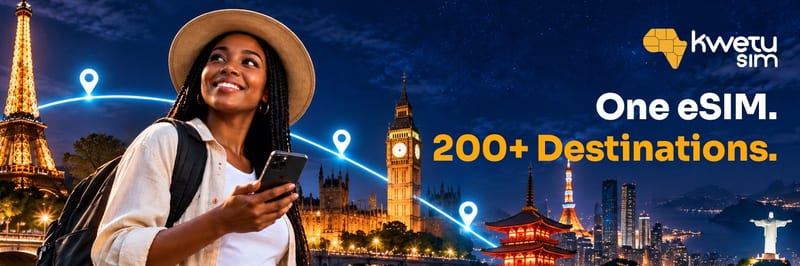 Kwetu eSIM offers regional travel bundles covering 200+ destinations across Europe, Asia, Latin America and the Balkans, with flexible...