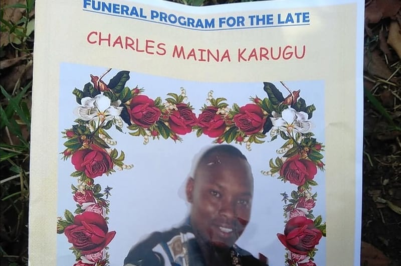 Slain Embakasi butcher shot by AP Officer burried