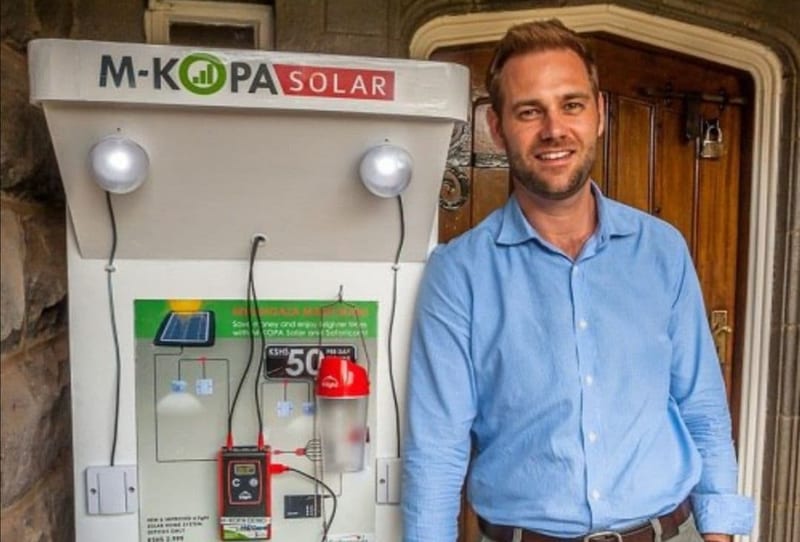 MKopa solar CEO Moore