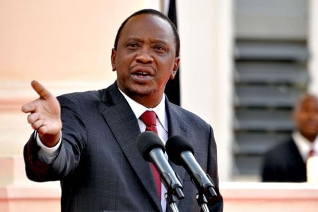 Uhuru Kenyatta Speaking