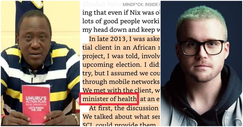 REVEALED: Did Uhuru divert funds from Kenya's Health Ministry to fund his Cambridge Analytica campaign?