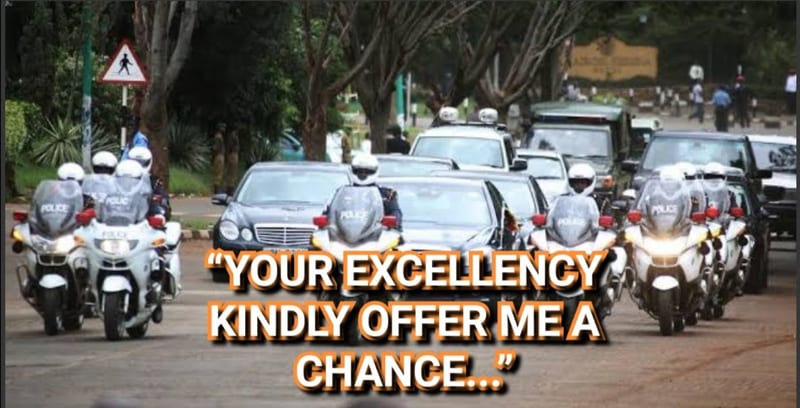 Man Arrested Along State House Road After Begging Uhuru Kenyatta For A Job