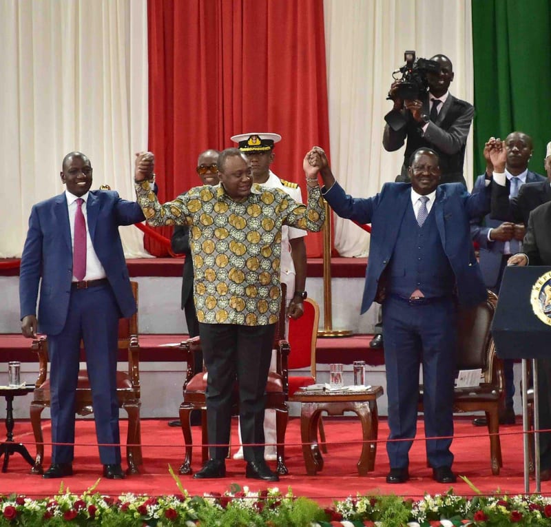 BBI Launch Uhuru Ruto Raila