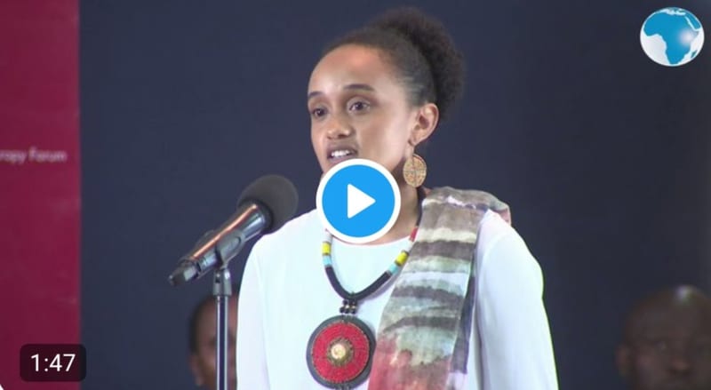 Kenyans School Ngina Kenyatta On Youth Empowerment