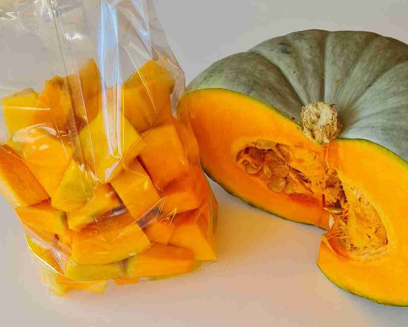 Pumpkin-cubes