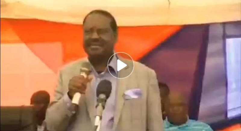 WATCH: Raila Blasts Ruto Over Kibra Promises