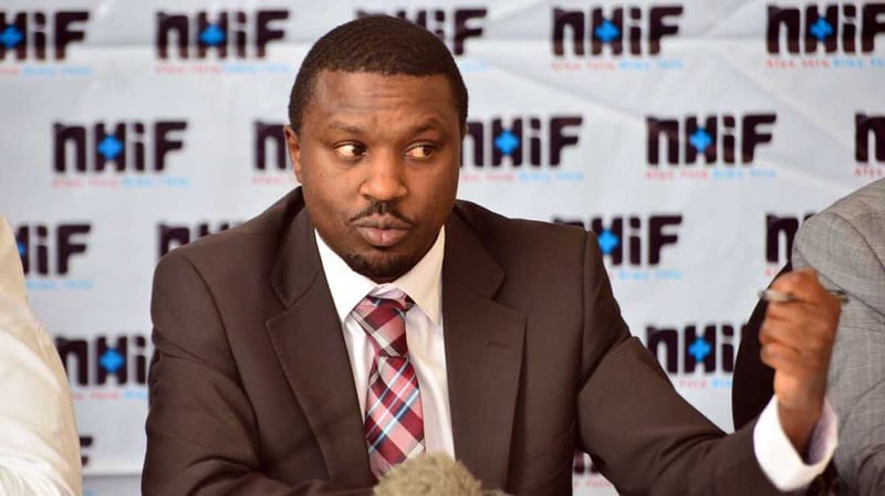 NHIF CEO Geofrey Mwangi