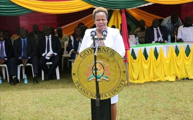 Trans Nzoia First Lady Lydia Khaemba Loots Women Sacco