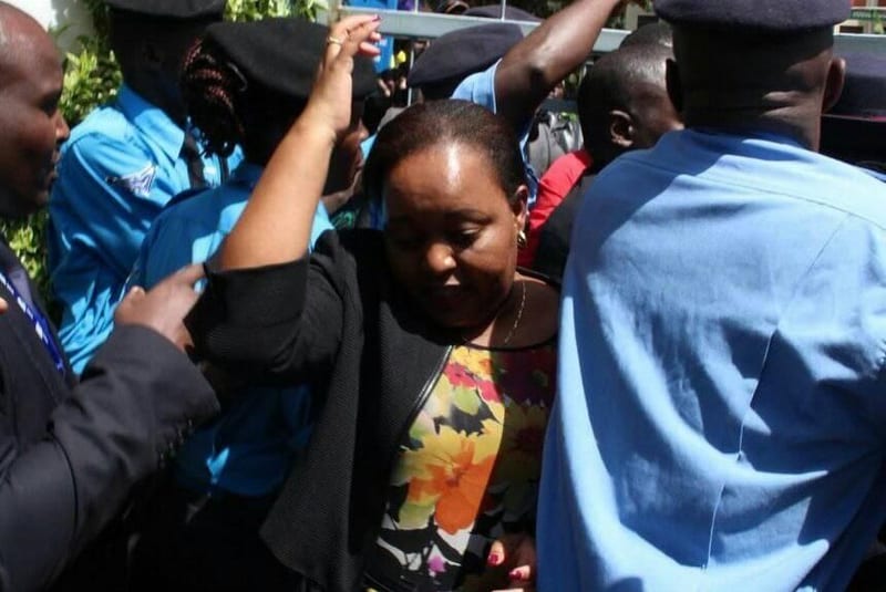 Kirinyaga County Governor Anne Waiguru Attacked