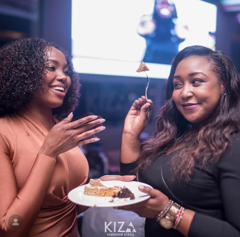 KIZA Owner’s Wife Judy Gitau Instigates His Deportation; Celebrates Achievement With Betty Kyallo With Grand Bash