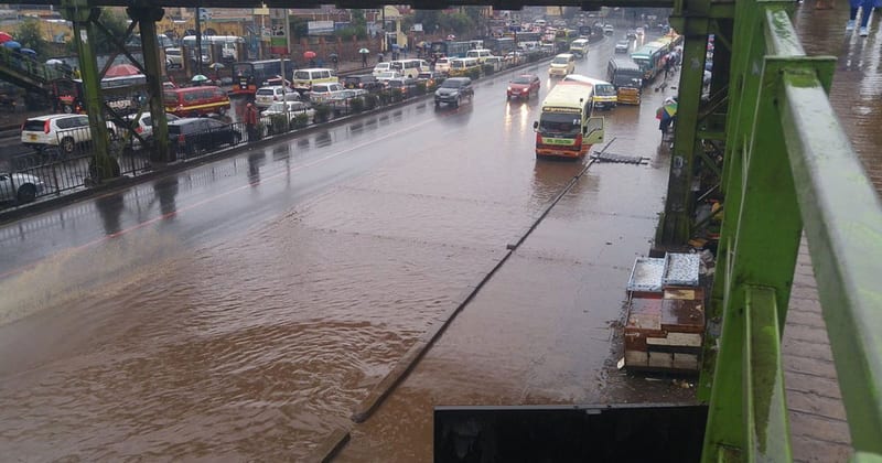 Nairobians wake up to flooded roads as Sonko fails to