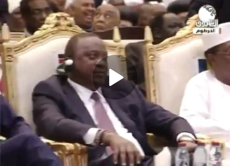 Unknown: Video - Uhuru Kenyatta Is In The Same Category As Sudan's Salva Kiir In Terms Of Influence In Africa