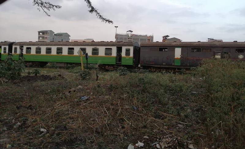 Lady Nearly Crushed By Ruiru Bound Train