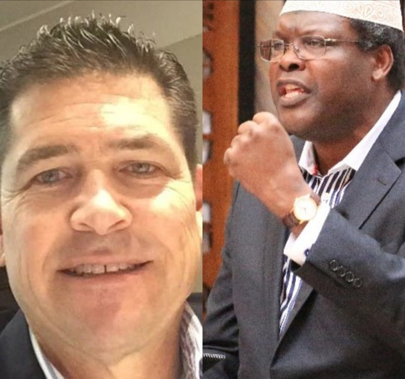 Twitter War: Miguna Knocks-Out Slayqueen US Ambassador Kyle McCarter