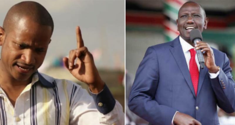 'Arrest Jambazi Sugu Ruto Over The Dams Scandals,', Babu Owino Tells Uhuru