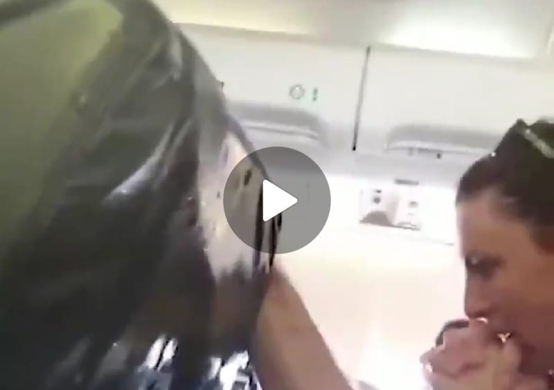 Video: Violent Turbulence Sends Airline Passengers Crashing Into Ceiling