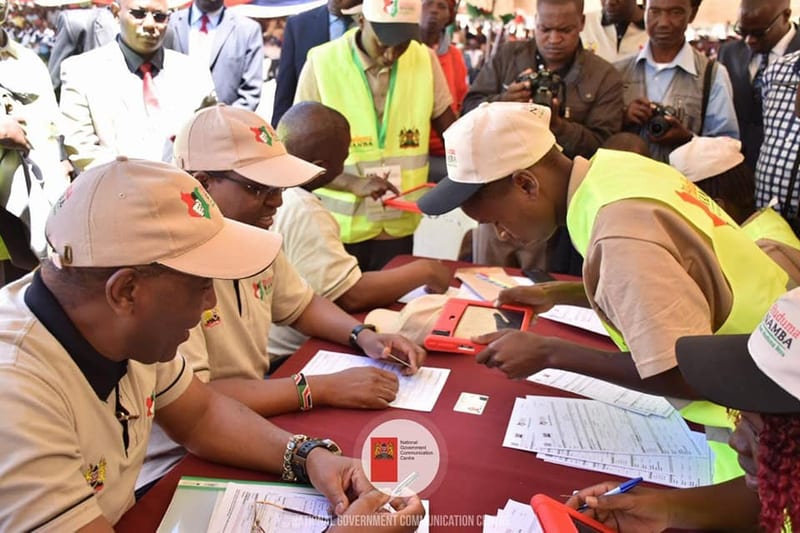 Huduma Namba agents