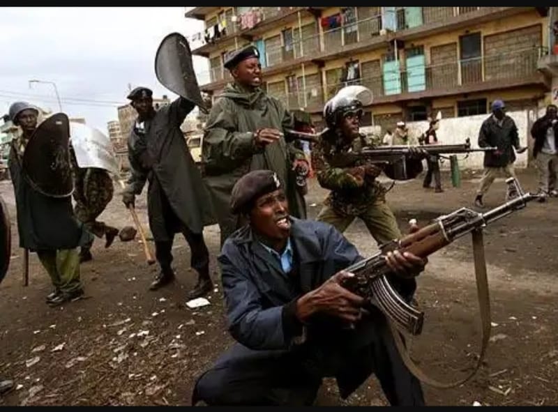 Photos: Trigger Happy Police Kill Man In Kiamaiko Clashes