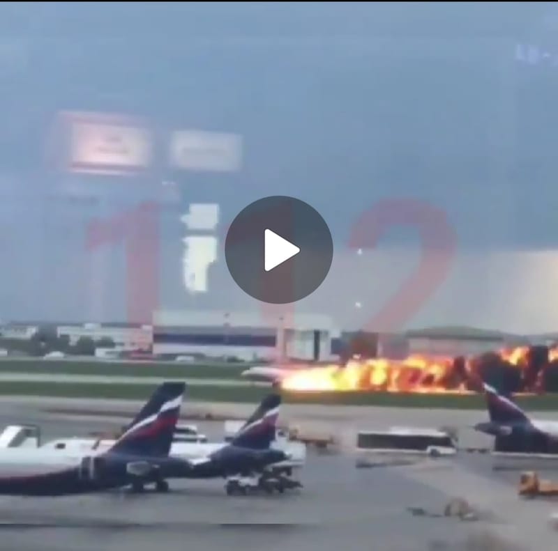 Photos: The Hellish Aftermath Of The Russian Plane Crash