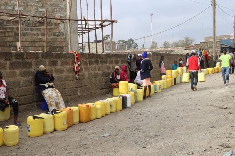 Water Shortage Persists In Ongata Rongai