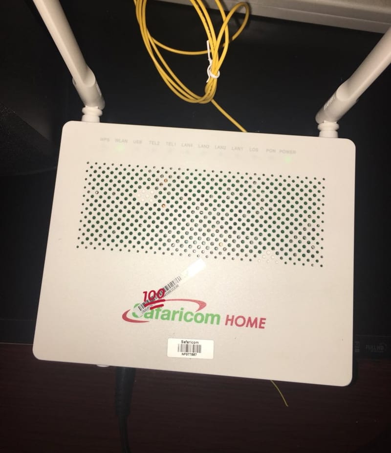 Rip-Off: Users Share Shocking Photos Showing Safaricom Home Fibre Slow Internet Speeds