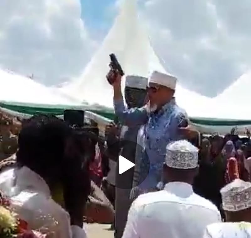 Video: DPP Noordin Haji's Father Misuses Firearm