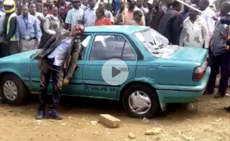 Graphic Video: This is how angry mob descended upon Ivy Wangechi's killer