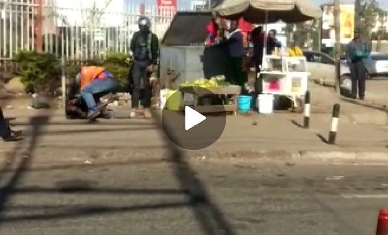 Video: Boda boda operator batters client after he refused to pay extra cash