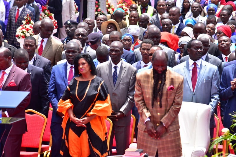 Esther Passaris rigorously criticized for attending “Prophet” Owuor's crusade in Nairobi