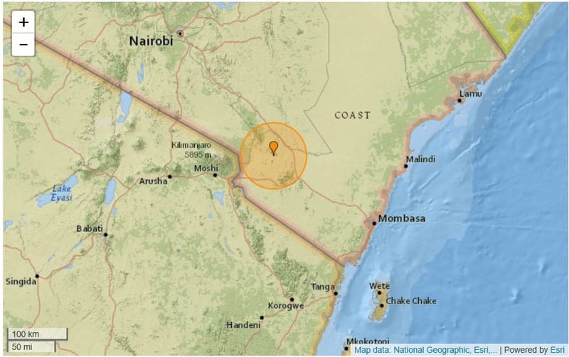 UPDATE: Origin Of Earthquake Traced To Wundanyi