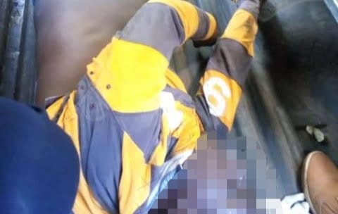 [Photos] Dead Body Mysteriously Found In Nairobi University Hostel
