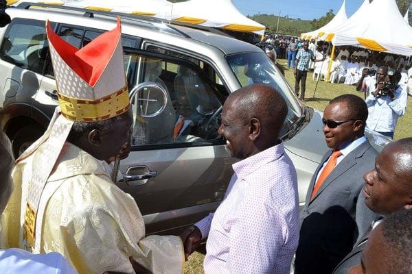 “I Already Have A Toyota V8”, Kisumu Archbishop Anyolo Says As He Gives Away DP Ruto Ksh. 4 Million Car Gift