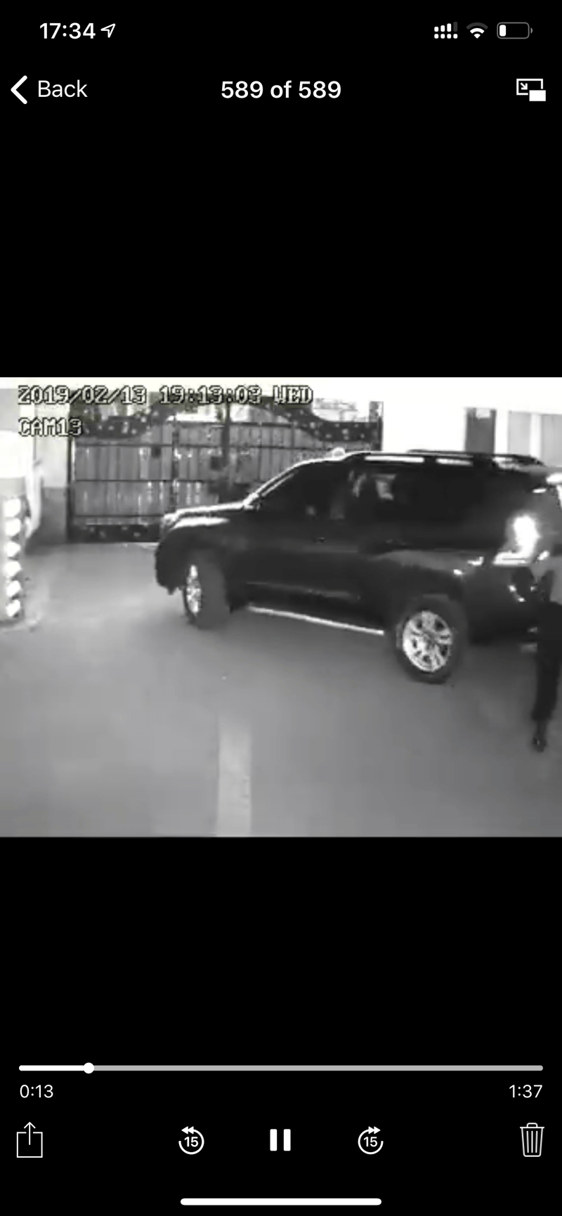 CCTV Footage Of Notorious Gang In Action At A Building In Kilimani.