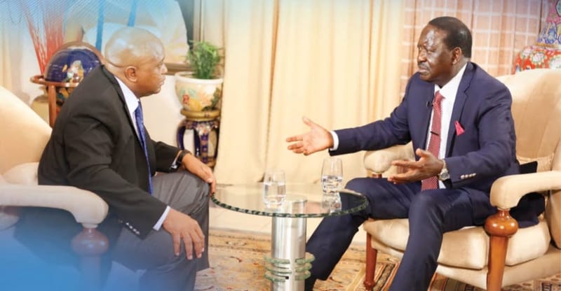ODM Leader Raila Odinga To Appear On Tony Gachoka's Show Tonight