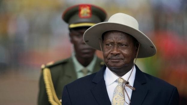 Ugandan President Yoweri Museveni to seek sixth term in 2021