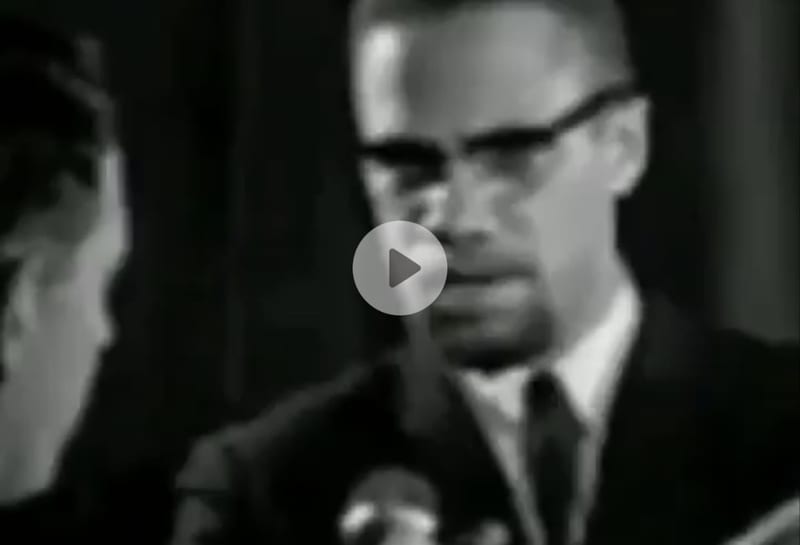 Watch vintage video of American human rights activist Malcom X praising Kenyan freedom fighter Dedan Kimathi and the Mau Mau...