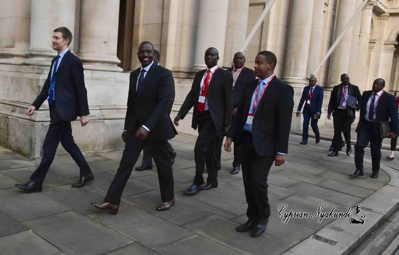 PHOTOS — Deputy President William Ruto Visits The United Kingdom, Holds Talks With George Hollingberry