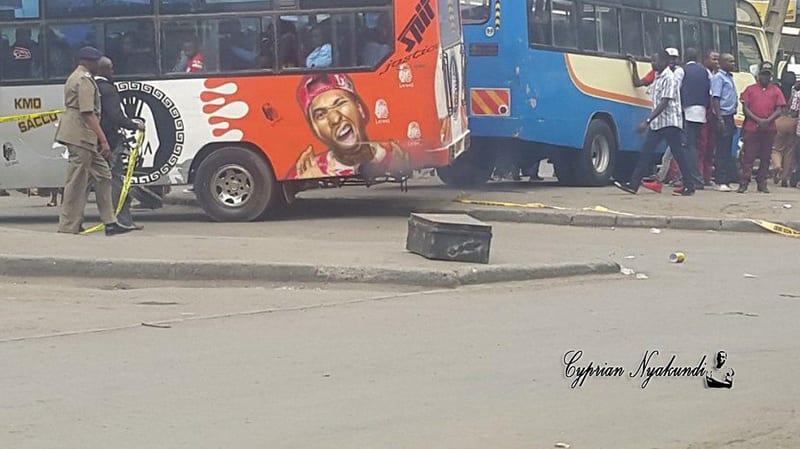 VIDEO — Another Explosive? Strange Box Left Unattended At Odeon Area In Nairobi Causes Panic