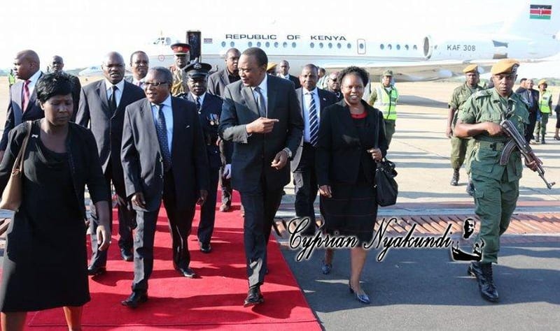 Uhuru Kenyatta The Only Head Of State Who Attended Félix Tshisekedi's Controversial Swearing In Ceremony