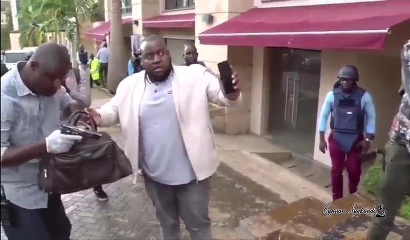 VIDEO — This Is How Musalia Mudavadi's Son Was Rescued From The Riverside Drive Attack