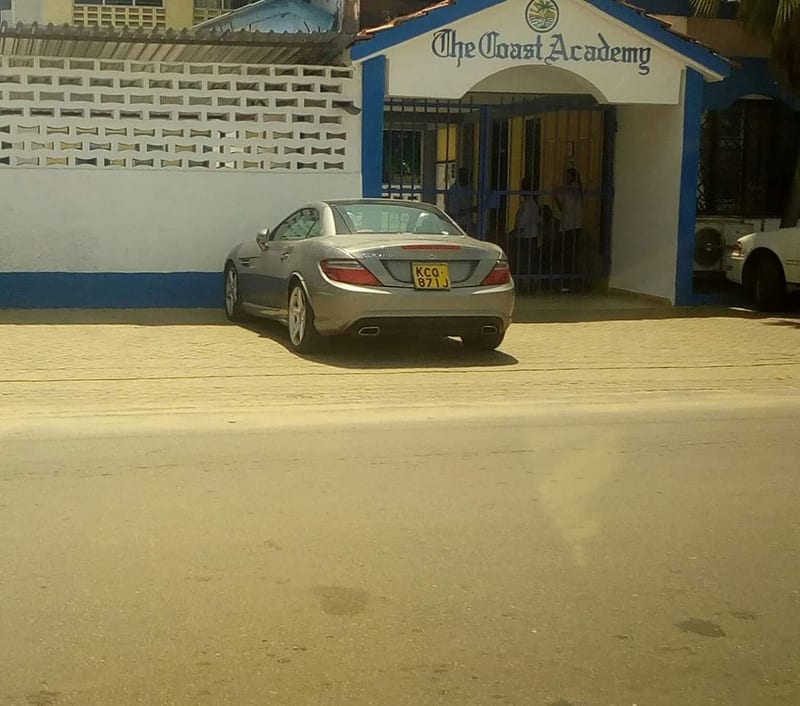 Who Owns KCQ 871J? — Two Luxury Cars With The Same Number Plates Spotted In Mombasa