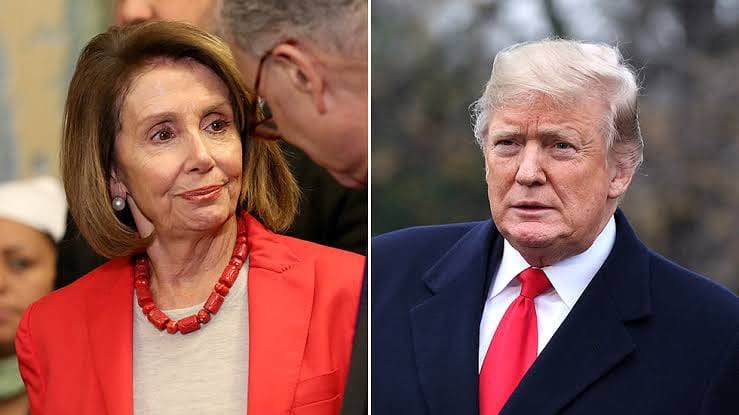 Trump Vs Nancy Pelosi Beef Lights Up The Internet