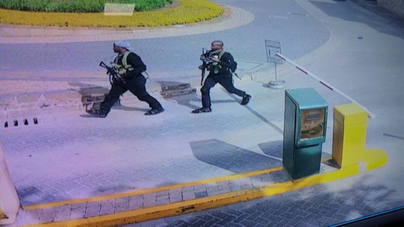 EXCLUSIVE: CCTV Footage Shows How Terrorists Entered And Attacked Dusit Hotel In Riverside Drive