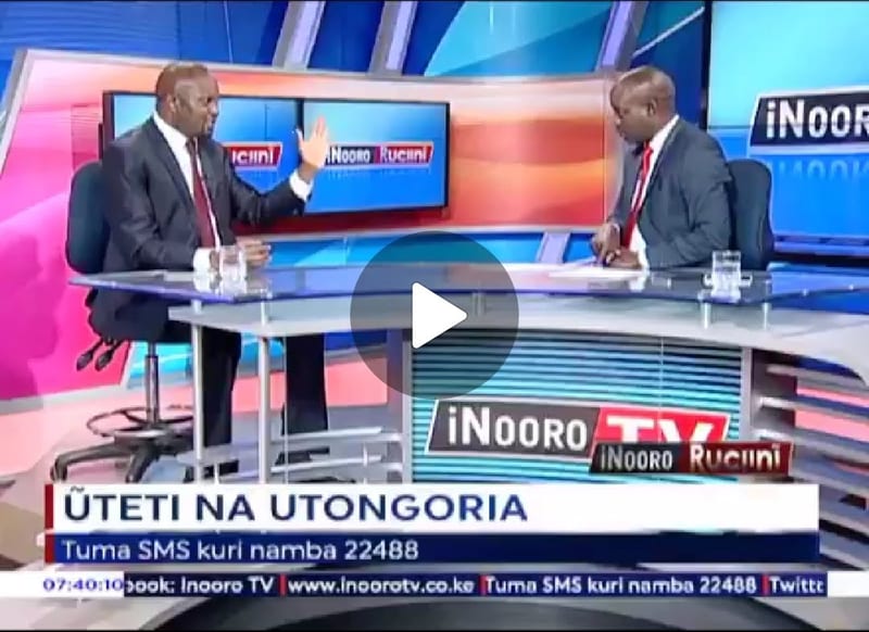 [VIDEO] “Why Are You Calling Me A Drunkard? Do I Drink With Your Mother?” — Moses Kuria Responds To Ferdinand Waititu