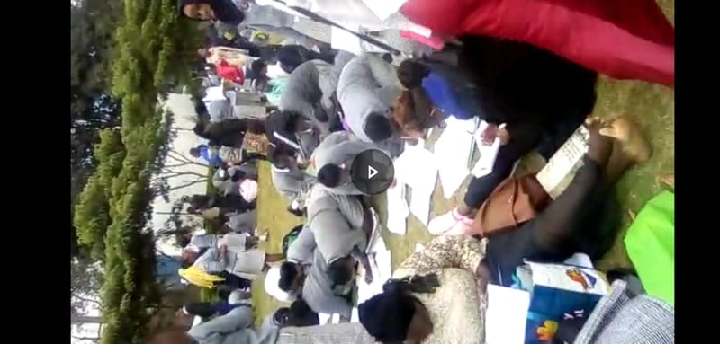 VIDEO — No Homework, No Entry; Girls' School Forces Students To Complete Their Assignments Outside The Gate