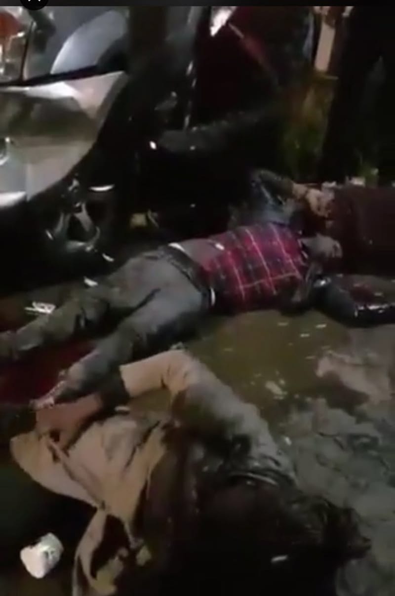 PICS AND GRAPHIC VIDEO: Vehicle Drives Into Innocent Bystanders At 1824 Club