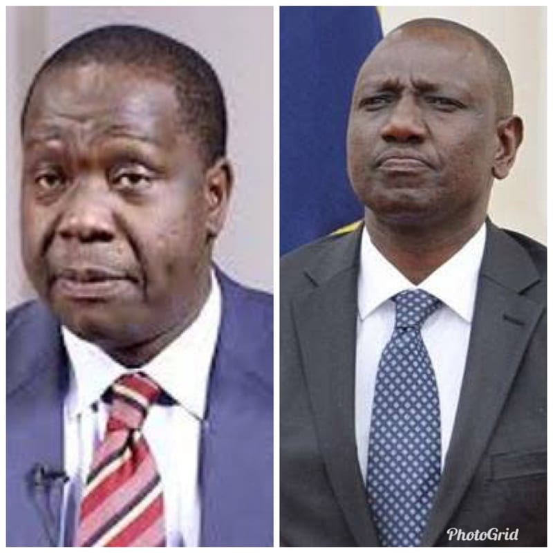 Matiang'i Stands Up Against Tender Bully William Ruto