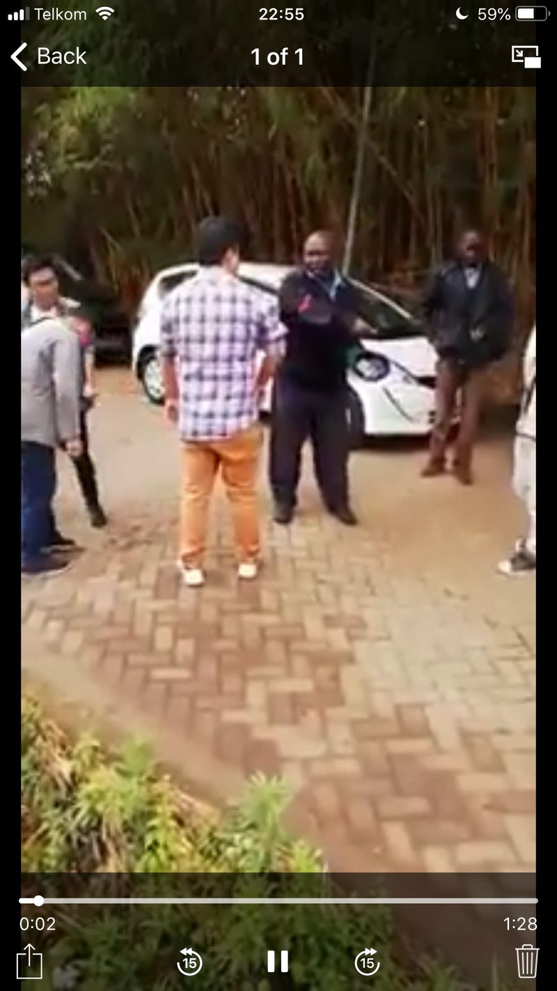 Video: Chinese Assaults And Slaps Kilimani Police Officer