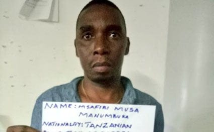 3 foreigners arrested with narcotics at JKIA