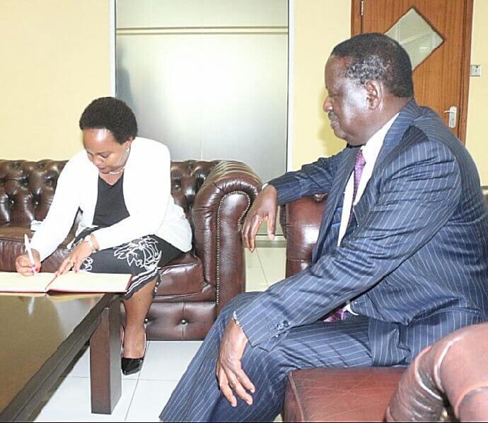 Anne Waiguru Drops Case Against Raila Odinga After Private Meeting Between The Two